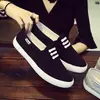Zapatos Casuales de Lona para Hombre Sin Cordones, Zapatos Blancos de Lona para Jóvenes, Zapatos Perezosos de Corte Bajo Slip-On Sin Cordones, Zapatos Blancos