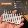 Escova de Limpeza de Chuveiro Multifuncional Escova Pequena para Fendas de Orifícios de Chuveiro Artefato Conjunto Doméstico Mini