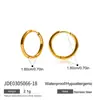 Pendientes de Acero de Titanio Europeos y Americanos Wanxing, Lujo Accesible y Pendientes de Acero Inoxidable de Gama Alta para Mujer, Joyería Transfronteriza que No se Desvanece, Diseño de Nicho