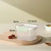 Caixa de Armazenamento de Temperos Doméstica Empilhável Caixa de Temperos Pote Selado para Alimentos Cozinha Pimenta Tempero Pote Selado para Temperos