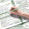 Não manual Couro macio de PVC fichário B5 notas horizontais a5 estudantes do ensino fundamental e médio especial núcleo de reposição removível