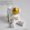 Portaplumas de Astronauta de Resina Moderno y Sencillo Decoración de Oficina y Estudio para Maestros Adornos de Escritorio para Compañeros