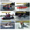 Shenglaixi Propulsor Marino Eléctrico 12V Sin Batería Motor de Barco Inflable Hélice Motor Fuera de Borda