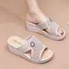 Nuevas Pantuflas de Tacón Alto, Modernas y Elegantes, Antideslizantes y Resistentes al Desgaste, Casuales para Uso en Casa y al Aire Libre, Pantuflas de Tacón Alto para Mujer, Nuevos Modelos Ya Disponibles