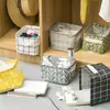 Caja de Almacenamiento Minimalista para Ropa Interior Canasta de Almacenamiento de Cajón Catiónico Canasta de Almacenamiento para Escritorio de Dormitorio Almacenamiento a Prueba de Polvo Almacenamiento Fábrica