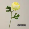 Peônia de Cabeça Única Simulada Decoração de Mesa de Jantar da Sala de Estar Arranjo de Flores Buquê Decoração para Casa Acessórios Florais Flores Artificiais Novas Venda por Atacado