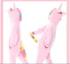 2020 Nuevo León Arcoíris Estrella Colores Mao Tianma Animal Pijama de una pieza Hombres y Mujeres Franela Ropa para el Hogar en Stock