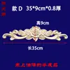 Tallado en Madera Dongyang Piezas de Flor Tallada en Madera Calcomanía Decorativa Tallada en Madera Cabezal de Puerta de Madera Maciza Marco de Puerta de Flor Larga Pared de Fondo Flor de Madera