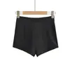 Shorts de Mezclilla Ajustados de Cintura Alta con Textura Elástica Estilo Americano para Mujer, Nuevos de Verano Sexy Color Sólido Ajustados que Resaltan la Cadera Pantalones Cortos