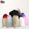Bolsas Não Tecidas com Cordão em Estoque para Fazer Sacolas de Armazenamento/Compras em Lona, Podem Ser Impressas com Logo, Bolsas de Brinquedo Inovadoras