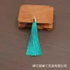 8cm capuchón de metal borla pequeña borla abanico colgante marcapáginas borla ropa accesorios para el cabello borla accesorios decorativos al por mayor