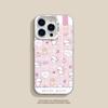 Adecuado para funda de teléfono móvil Apple 14/15 14Promax Mate Color Doméstico Huawei Oppo Red Rice Muñeca Plata Kitty