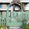 Puerta de Patio de Aleación de Aluminio, Puerta de Jardín Exterior, Puerta de Villa Campestre, Puerta de Patio de Hierro Forjado, Puerta Eléctrica de Patio de Apertura Simple/Doble