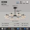 Luminária de Teto Luxo Leve Italiana de Sala de Estar 2025 Nova Luminária Principal de Hall Lustre de Teto de Resina Atmosférico Simples Moderno