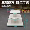 Nuevo estante de exhibición de isla de forma ovalada para supermercado, estantería, vitrina, tienda de zapatos, alcancía de juguetes, regalo, expositor de bebidas