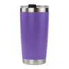 Taza de Coche Transfronteriza de 20 oz Acero Inoxidable 304 Doble Pared Recubierta con Spray al Vacío Taza de Hielo para Coche Taza de Cola
