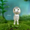 Adornos clásicos de micropaisaje: princesa fantasma, elfo luminoso, árbol, animación alienígena luminosa, adornos creativos pequeños.