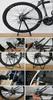 Suporte de estacionamento para mountain bike Suporte de exibição de bicicleta Suporte de estacionamento Suporte de manutenção de bicicleta voo morto Suporte em U para bicicleta de estrada