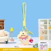 Chaveiro Autêntico Dopamine West Highland Puppy Brinquedo Barulhento Pingente de Mochila Fofo e Curativo Venda por Atacado