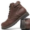 Liquidación de Fábrica Zapatos de Exterior Zapatos Deportivos Zapatos Casuales para Hombre Botas Tácticas Antideslizantes Resistentes al Desgaste Zapatos de Caña Media de Una Sola Capa Zapatos Versátiles para el Trabajo