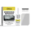 Kit de Reparación y Limpieza de Parabrisas Homonth para Coche, Tres Piezas