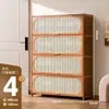 Cômoda de Cinco Gavetas com Porta Basculante para Uso Doméstico, Mesa de Cabeceira para Quarto, Estante de Armazenamento, Armário de Armazenamento, Cômoda, Estante de Livros de Parede para Sala de Estar