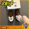 Botas de neve quentes estilo Melard que aumentam a altura, novidades outono e inverno 2026, sapatos de algodão peludos com sola grossa, sapatos quentes para o dia a dia