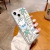 Capa de Celular Estilo Férias de Verão Cachorrinho na Praia Adequada para iPhone 17 Transparente Cobertura Total Apple 18Pm Capa Macia Ultra Fina