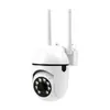 Vigilancia de Mascotas Monitorización Gran Angular de 360 Grados Cuidado de Bebés Cámara Inalámbrica Remota Visión Nocturna Interior Transfronteriza