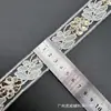 Estilo Étnico Tigre Bordado com Lantejoulas Douradas Acessórios Faixa de Cabeça com Código de Barras Faixa de Cabelo Decoração de Bordado para Têxteis Domésticos