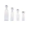 Botella de plástico PET botella transparente vacía botella para bebidas restaurante leche jugo de frutas y verduras botella para té de leche con tapa botella dispensadora