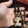 Estilo Étnico Corrente de Lã Colar Longo Decorações Pingente Feminino Outono e Inverno Versátil Atmosférico High-end Vintage Acessórios de Roupa