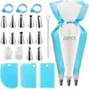 Amazon Juego de 40 Boquillas para Decorar, Boquilla para Decorar Pasteles con Crema, Herramienta de Decoración, Raspador, Herramientas de Repostería DIY