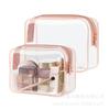 Bolsa Cosmética Transparente Personalizada pelo Fabricante Bolsa Impermeável de PVC para Artigos de Higiene Pessoal Bolsa de Armazenamento Cosmético Multifuncional para Viagem