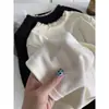 Camiseta Elegante de Encaje con Cuello Medio Alto 2026 Primavera Engrosada Doble Cara Cepillada Base de Terciopelo Alemán Top Otoño e Invierno