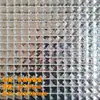 Azulejos de Mosaico de Vidrio Espejado Pared de Fondo de Baño Autoadhesivos Superficie de Diamante Pequeño Pegatinas de Pared de Cristal
