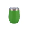 Comercio Exterior Más Vendido Taza Mini Cáscara de Huevo 12 oz Termo de Acero Inoxidable 304 Doble Capa Copa de Vino en Forma de U Termo Personalización