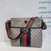 Bolso de Mujer de Moda Estilo Coreano Bolso Cruzado Estampado de PVC Gran Capacidad Bolso Tote para Viajes Cotidianos Bolso de Hombro Versátil Mujeres a la Moda