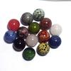 Planeta de Cristal Natural Color Mixto de 7 Colores Cuentas Arcoíris chakela chakela Bola de 20 mm Adornos de Piedra en Bola