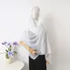 Bufanda de hilo de oro cepillado simple transfronteriza, chal largo, pañuelo para la cabeza de mujer transpirable y suave, capa, ropa exterior al por mayor