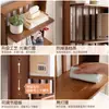 Estante de Almacenamiento Simple de Bambú Cocina Hogar Sala de Estar Dormitorio Multifuncional Gabinete de Almacenamiento de Múltiples Niveles Estante Organizador de Pie
