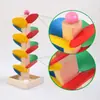 Torre de Hojas 0.11 juego de pelota RB78 color desmontaje invertido Juego de Bolas juguete educativo de madera para niños