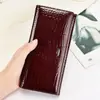 Carteira Versátil de Couro Genuíno Moda Slot para Cartão Multifuncional Clutch Porta-Moedas Mais Vendido Coleção Slot para Cartão Atacado