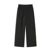 Pantalones Anchos de Forro Polar Doble Cara de Lyocell para Mujer 2026 Otoño/Invierno Nuevo Estilo Casual Suaves Caídos Pantalones de Traje de Pierna Recta