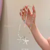Diario de Verano Dopamina Collar Gargantilla de Estrella de Mar con Cuentas de Colores Accesorios de Collar Estilo Vacaciones en la Costa para Mujer
