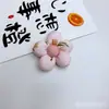 Acessórios de Joias DIY Mais Vendidos, Laços Florais de Algodão Tecido, Acessórios de Cabelo Flor de Cinco Pétalas, Materiais para Acessórios de Sapatos e Roupas