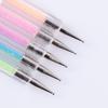 Conjunto Atacado de Canetas Pontilhadoras para Nail Art com Cinco Canetas de Ponta Dupla para Pontilhamento de Nail Art, Caneta de Pedraria e Agulha para Flores Conjunto Especial de Canetas para Nail Art