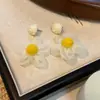 Pendientes de Dopamina Coloridos de Nuevo Estilo con Borlas y Flores, Aretes y Accesorios de Moda Frescos y Dulces de Yiwu