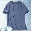 Camisetas Personalizadas para Hombre, Camisetas Deportivas de Malla Holgada, Ropa para Hombre, Ropa para Hombres Jóvenes, Mangas Cortas Finas de Seda de Hielo para Verano