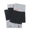 Luvas de meio dedo inverno quentes luvas de escrita para estudantes pelúcia tricotadas luvas para o frio luvas de viagem para andar de moto atacado